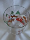 Vintage McCrory Toy Shop Santa + Elvs Swirl style Coca Cola Glass pre-owned — photo 6