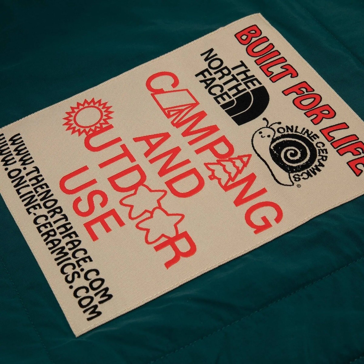 アウトドア寝具 THE NORTH FACE Sherpa Fleece Blanket 186 The North Face x Online Ceramics Polartec Blanket (Summit