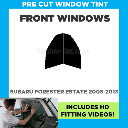 Pre Cut Window Tint For Subaru Forester Estate 2008-2013 - Front Windows - Picture 1 of 5