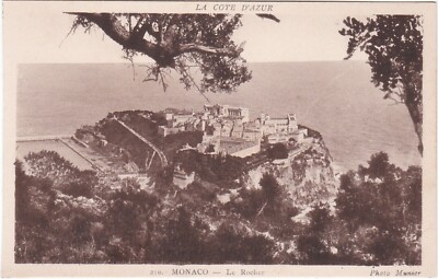 E0939 MONACO - ALLGEMEINE ANSICHT AUF DEN FELSEN