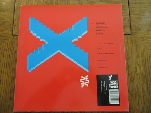 Mantronix – Who Is It? - 1987 - Sleeping Bag SLX-25Y Vinyl 12" Single VG+/VG+ - Picture 2 of 5