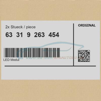 2x Original Mini 63319263454 - LED Modul | eBay