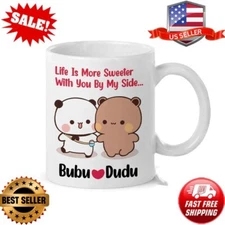 Bubu Dudu Coffee Mug Lover Gifts for Grilfrind/Wife/Lover Gift, Couple Mug 11 oz