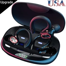 Bluetooth Headset 5.0 TWS Wireless Earphones Earbuds Headphones Stereo Ear Hook