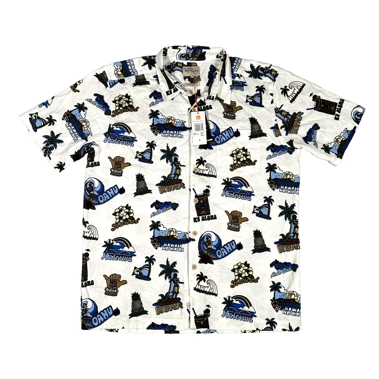 Quiksilver Short Sleeve Shirts for Men