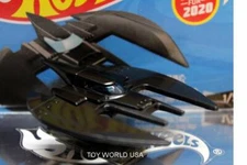 2020 Hot Wheels #56 Batman Batplane black