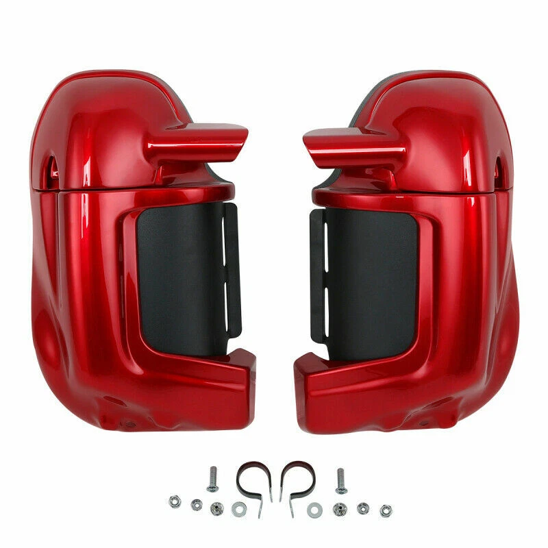 Lower Vented Leg Fairings Fit For Harley Touring Street Road Glide 1983-2013 12 - Image 3 of 4