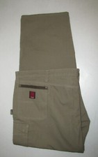 NEW Mens Wrangler Riggs Ripstop Cargo Pant. Size 58X32 Tan.