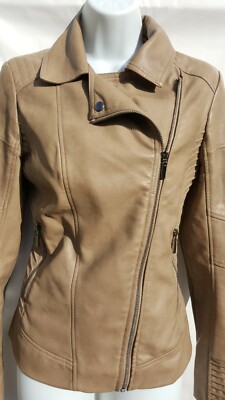 wallis tan biker jacket