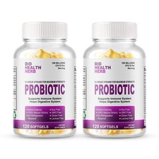 Raw Probiotics 100 Billion CFU Potency Digestive Immune Health 34 strains 240