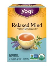 Yogi Relaxed Mind Herbal Tea Caffeine Free 1 Tea Bags 16 Bag