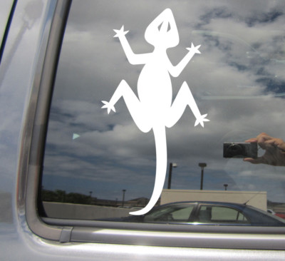 Gecko Lizard - Car Laptop Bumper Window Vinyl Decal Sticker 01373