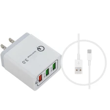 Fast Wall Charger Power Adapter USB 3FT/6FT Cable For iPhone 13 12 11 Pro Max 8