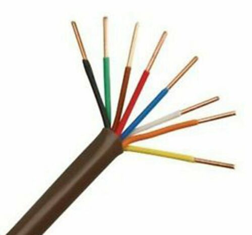 18/8 Thermostat Wire 18 AWG wire 8 conductor Length You Choose Loose Wire - Picture 2 of 2