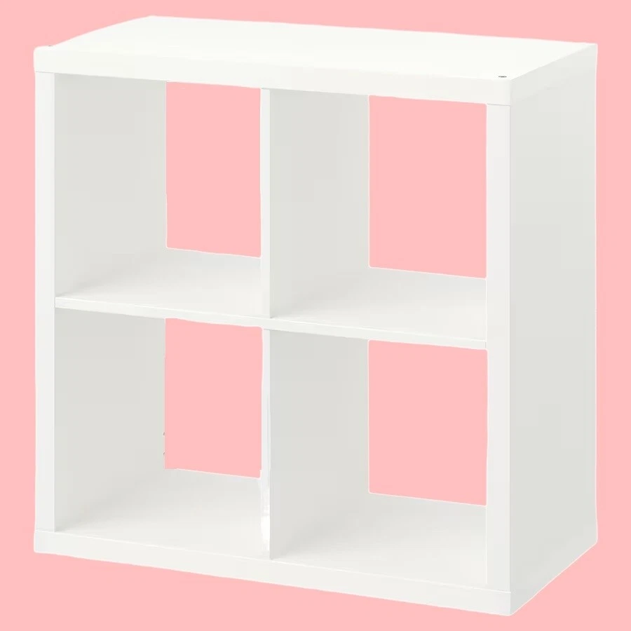 New KALLAX Shelving unit white Wall hung or place it on floor