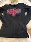 Nascar Danica Patrick Black T-Shirt Size Large