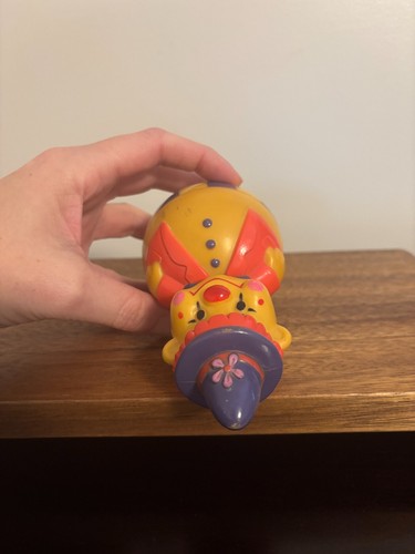 Vintage Roly Poly Hard Plastic Clown Toy Chimes Plastic - Picture 8 of 8