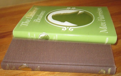 The Lieder of Brahms ~ Max Harrison 1972 HbDj 'Books That Matter' UNread in MELB - Imagen 3 de 12