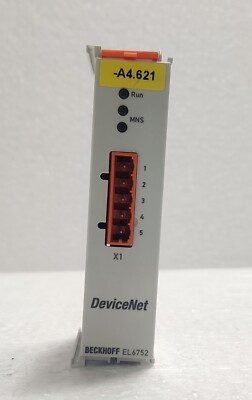 Beckhoff EL6752 DeviceNet Master Rev. Nr. 0020