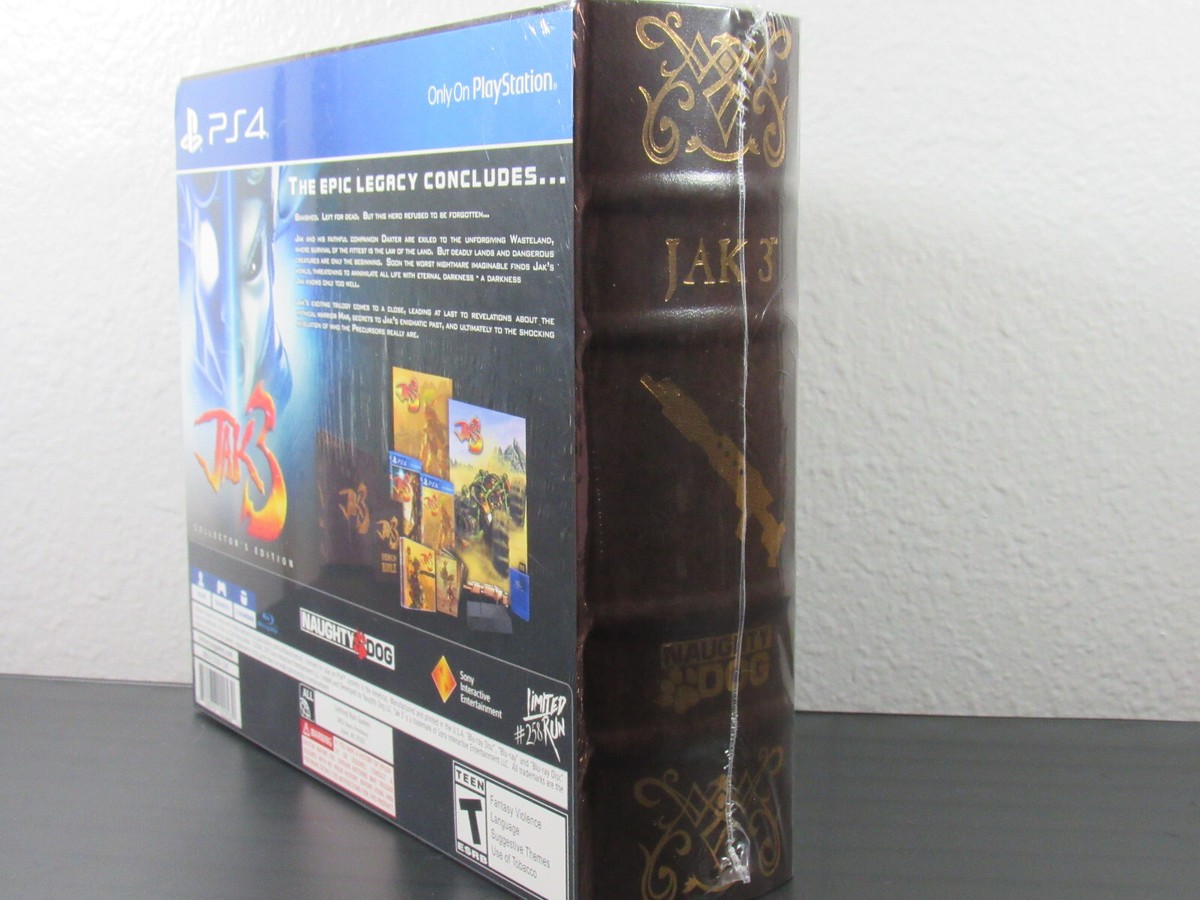 Jak 3 Collectors Edition Playstation 4 PS4 LRG #258 (BRAND NEW