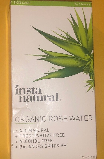 instanatural organic rose water