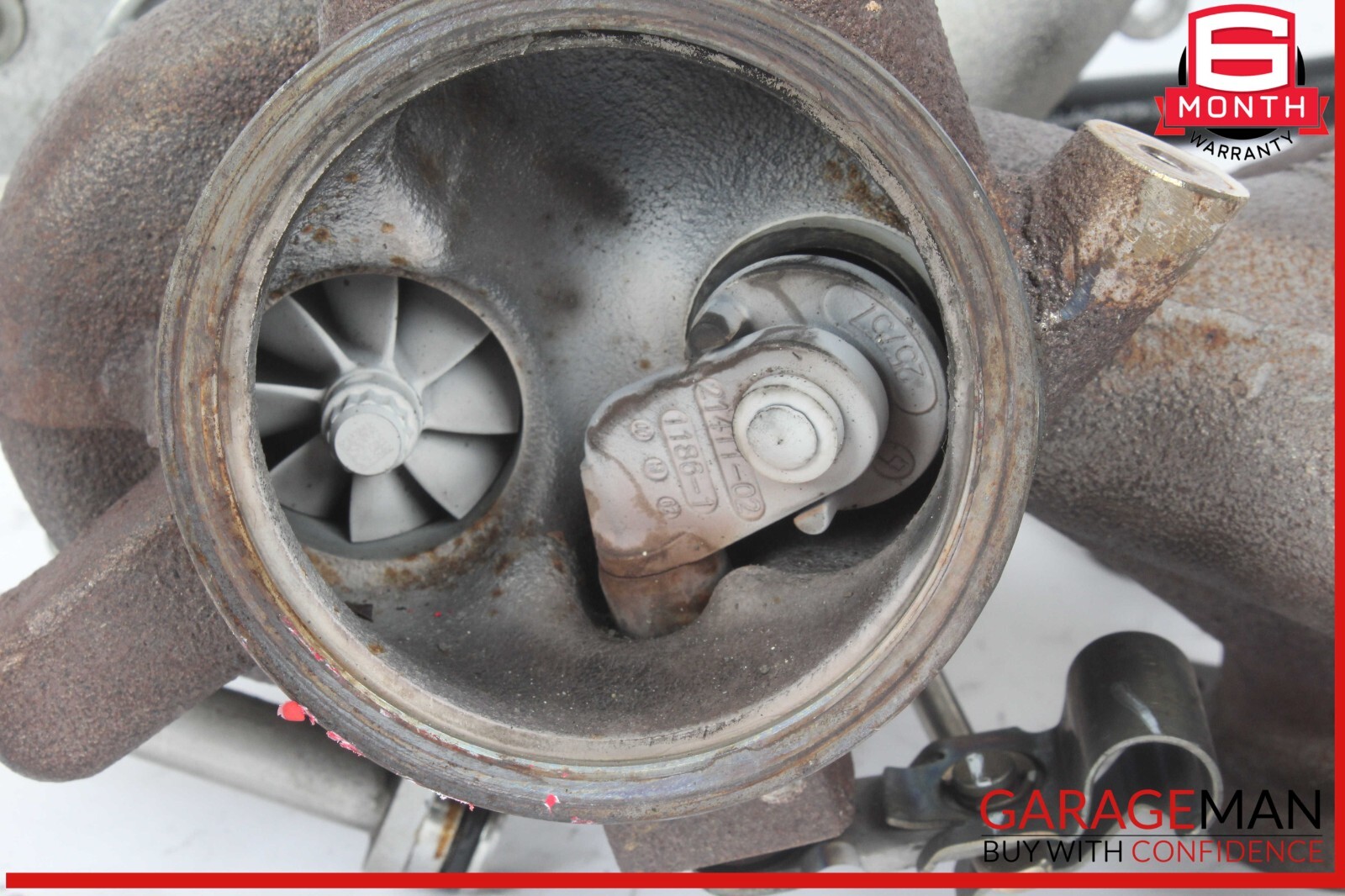 14-20 Maserati Quattroporte Ghibli Left Turbocharger Turbo Charger Manifold OEM