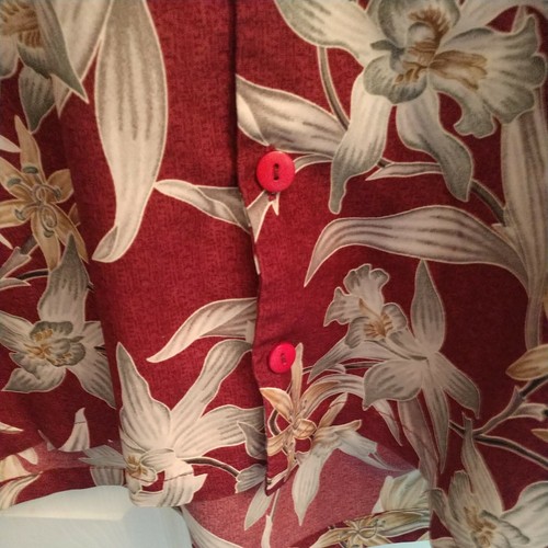 Mens Large Shirt Tropical Colorful - Picture 2 of 6