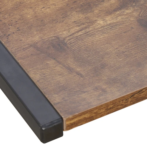 White/Brown/Black L-Shaped Computer Desk Gaming Table with Large Desktop Home  - Picture 14 of 25