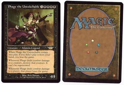 MTG Phage the Untouchable Legions Englisch Near Mint