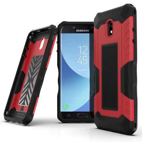 For Samsung Galaxy J7 Star/Crown/V 2018 Phone Case Armor Bump Ribs Hard Cover - Picture 12 of 13
