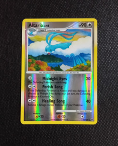 Pokemon Card Altaria 18/127 Platinum Reverse Holo LP/NM