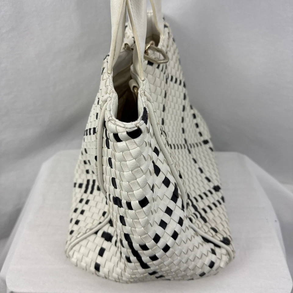 Bolsa Tote Deux Lux Barrow, Branca/Preta Grande Shopper - Imagem 2 de 4