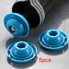 5 Pieces Caulking Machines Pushing Plate Accessory Blue