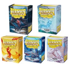 Bunte matte Kartenh&uuml;llen 66x91mm 100 St&uuml;ck Spielkarten Schutz f&uuml;r TCG Spiele