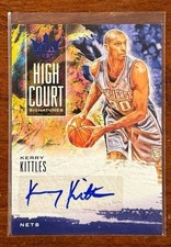 2019-20 Panini Court Kings High Court Signatures Kerry Kittles Auto /25 #HC-KKI
