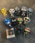 Lot of 12 Funko Pops Loose Marvel TMNT The Office Transformers