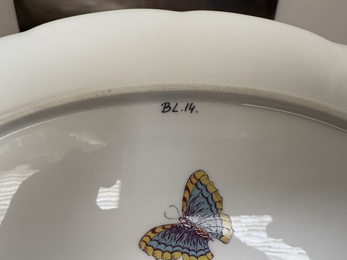 Anna Weatherley Spring in Budapest 14" Oval Serving Platter NEW (BL 14) - Picture 8 of 12