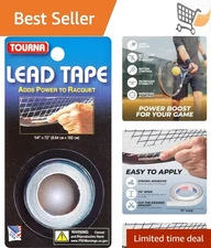 Tennis Lead Tape Silver for Racquet Weight Adjustment Power Boost