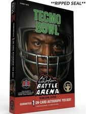 2026 Bo Jackson Battle Arena BOBA Tecmo Bowl Hobby Box RIPPED SEAL PRESALE