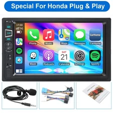 Wireless Apple Carplay Car Stereo Radio Head Unit For Honda Ridgeline 2006-2014