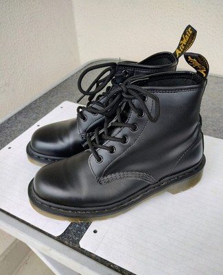 Dr. Martens 101 Smooth Leather Black Boots | EU 38 UK 5 Brand New Ungetragen