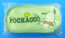 Hello Kitty Pochacco Zippered Pencil Art Bag Green