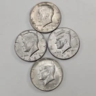 1965 40% Silver Kennedy Half Dollar Along With 1971 1982 & 1996 Lot Of 4 READ⬇