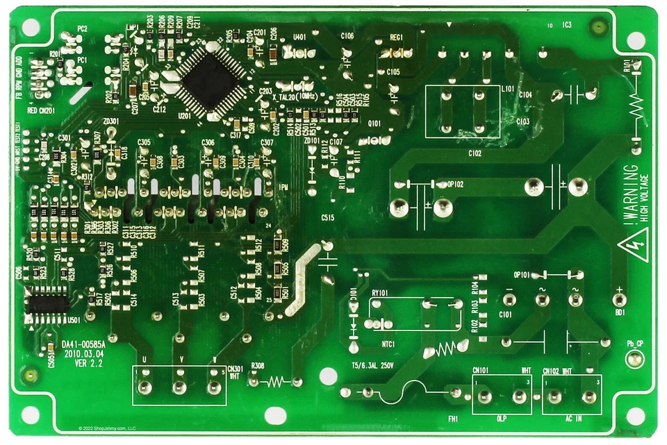 Inversor de montaje de PCB para refrigerador Samsung DA41-00614F Foto 2 de 2