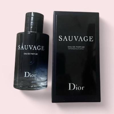 Dior Sauvage Eau de Parfum Vaporisateur Spray Fragrance, Regular Size 3.4 fl oz