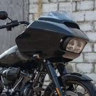 Kolor Flare™ Ice Windshield 6" Blue for Harley FLTR Road Glide 15-24