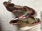 Dream Paris Women's Size 7.5 Floral Print with Heels — photo 2