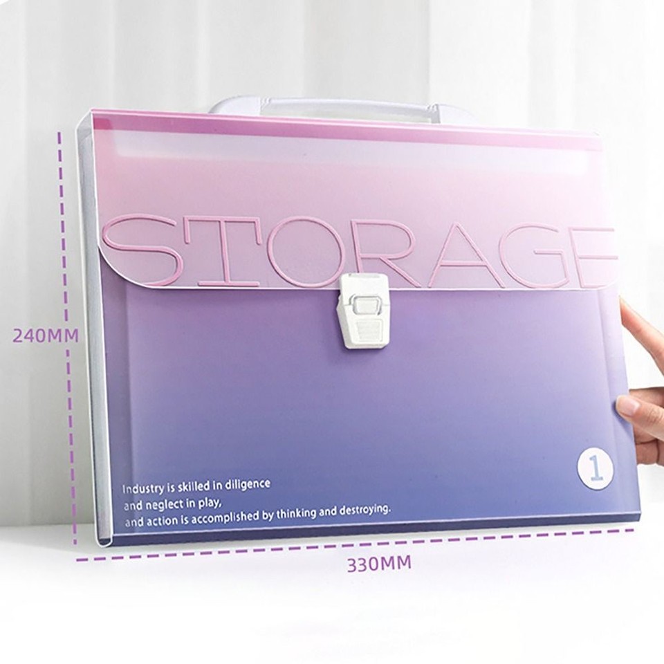 Test Paper Storage A4 File Folder Waterproof Document Bag Organ Bag ...