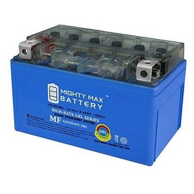 Mighty Max Battery -12 Volt 8.6 AH, GEL Type, 190 CCA, Rechargeable YTZ10S GEL