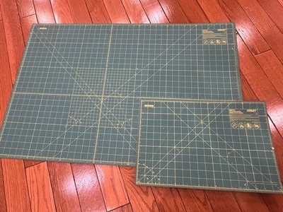 Olfa rotary cutting mats, 24'' x 36'' and 12  by 18 